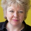 Di Botcher as Woman with Question