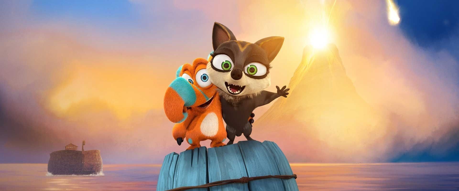 Two by Two: Overboard! background