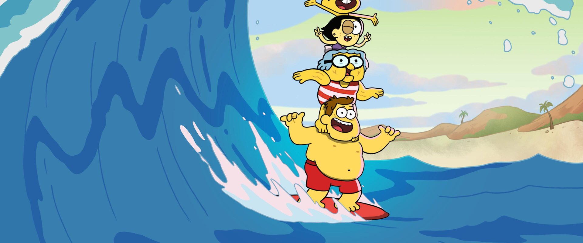 Big City Greens the Movie: Spacecation background