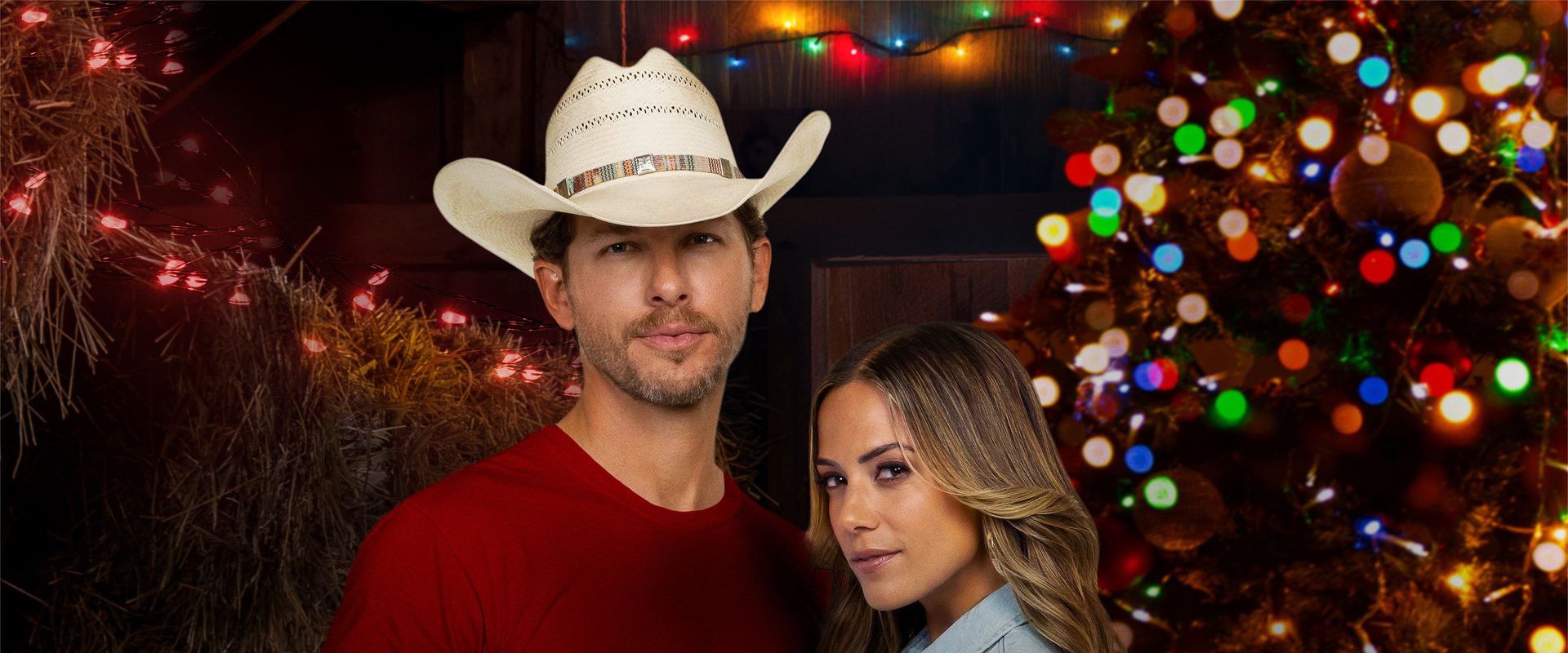 A Cowboy Christmas Romance background