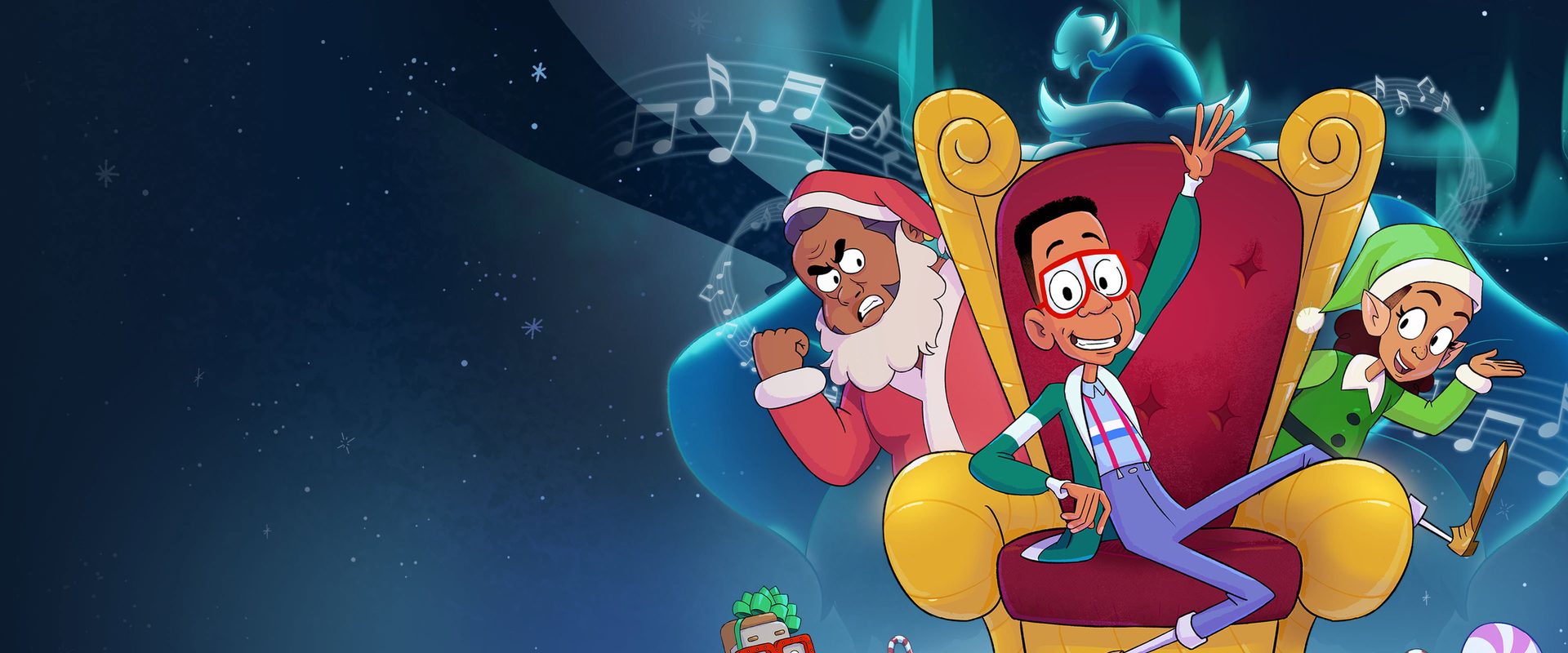 Urkel Saves Santa: The Movie! background