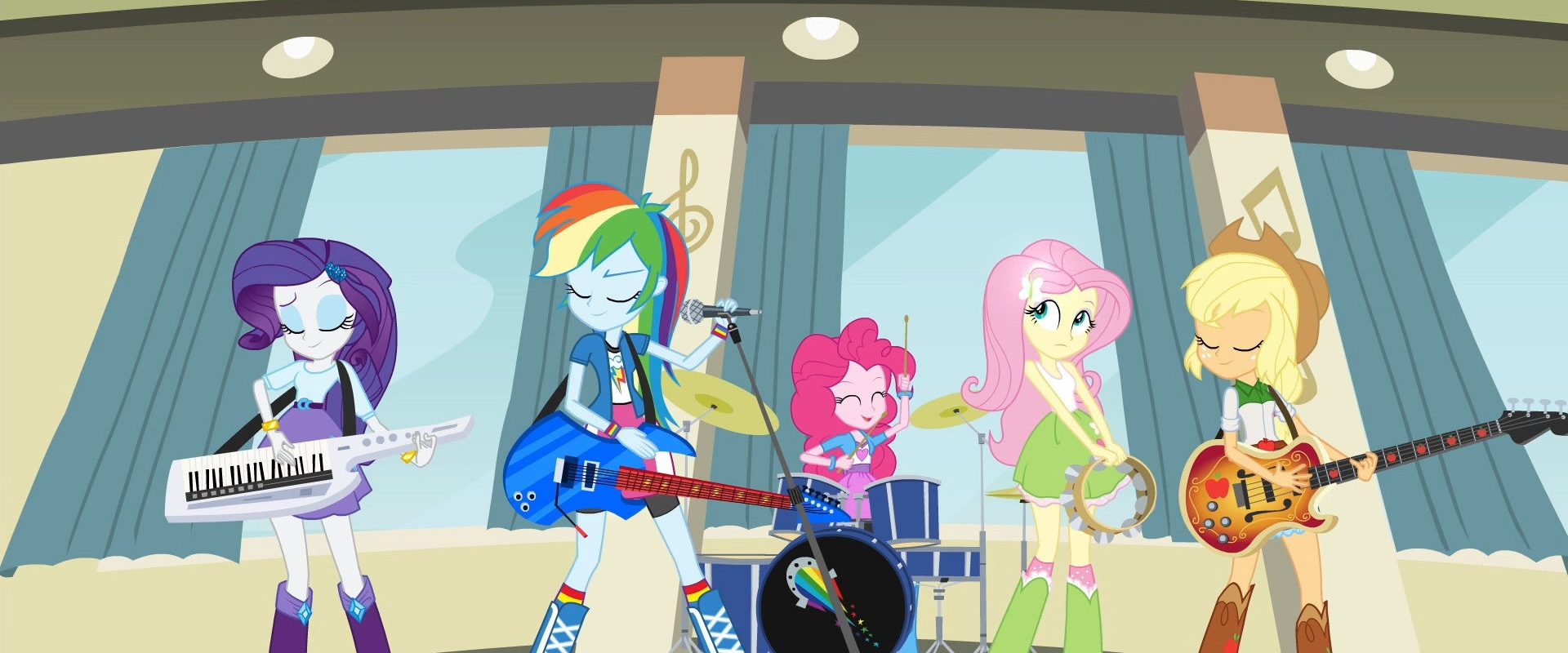 My Little Pony: Equestria Girls – Rainbow Rocks background
