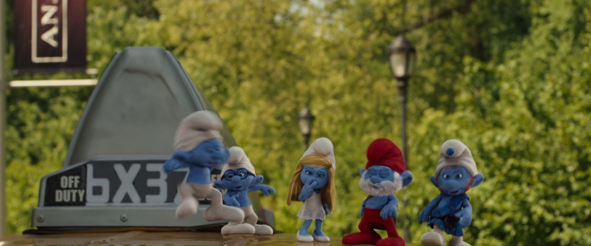 The Smurfs background