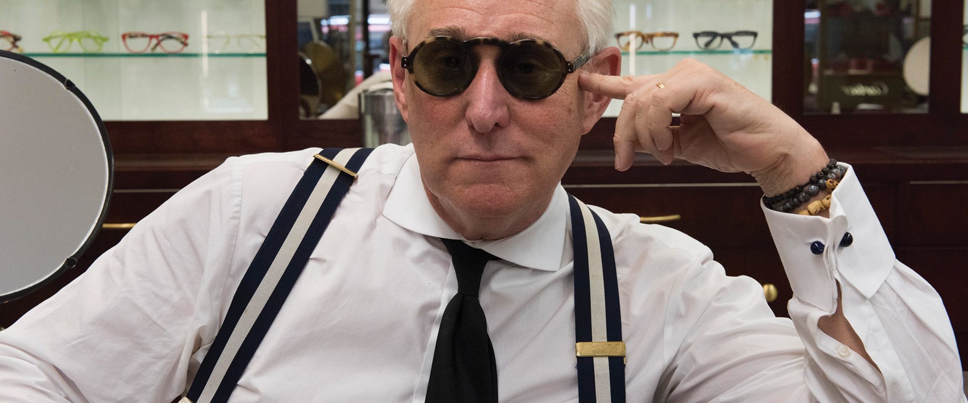 Get Me Roger Stone background