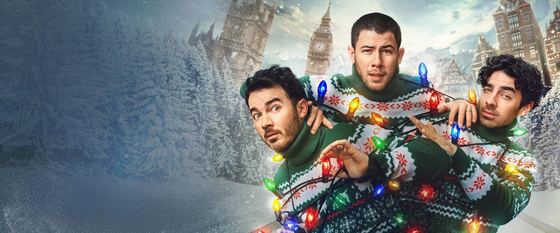 A Very Jonas Christmas Movie background