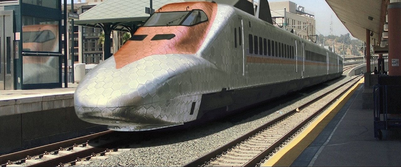 Bullet Train Down background