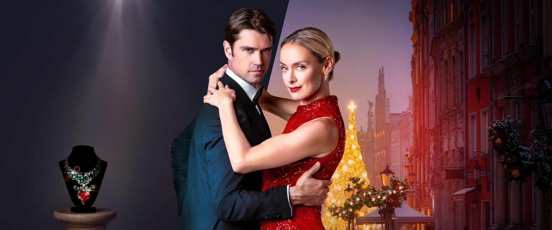 The Christmas Charade background