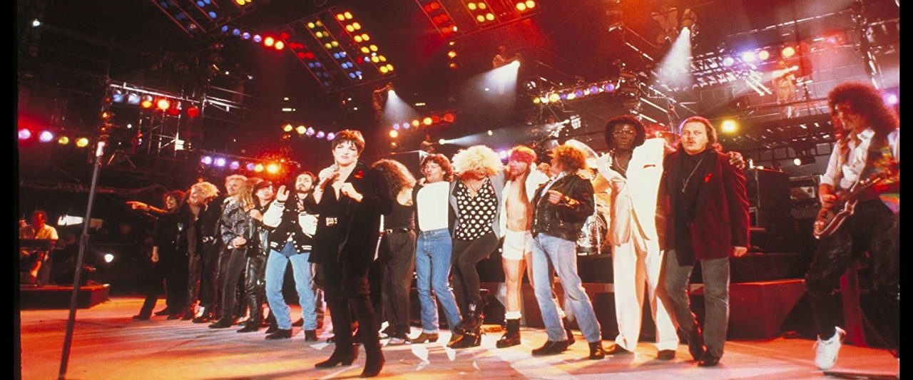 The Freddie Mercury Tribute Concert background