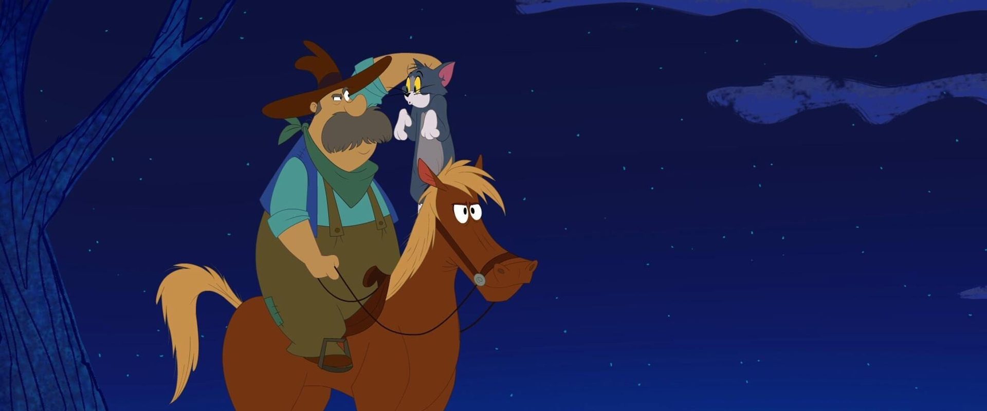 Tom and Jerry Cowboy Up! background