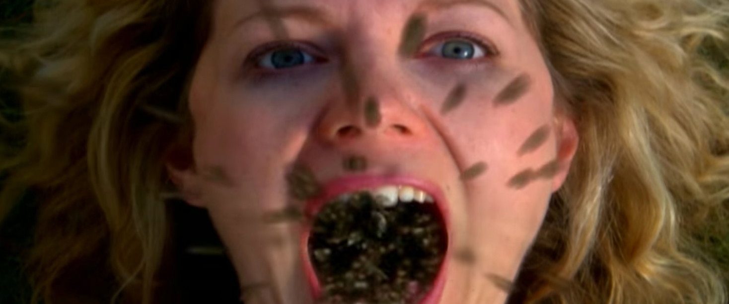 Infested background