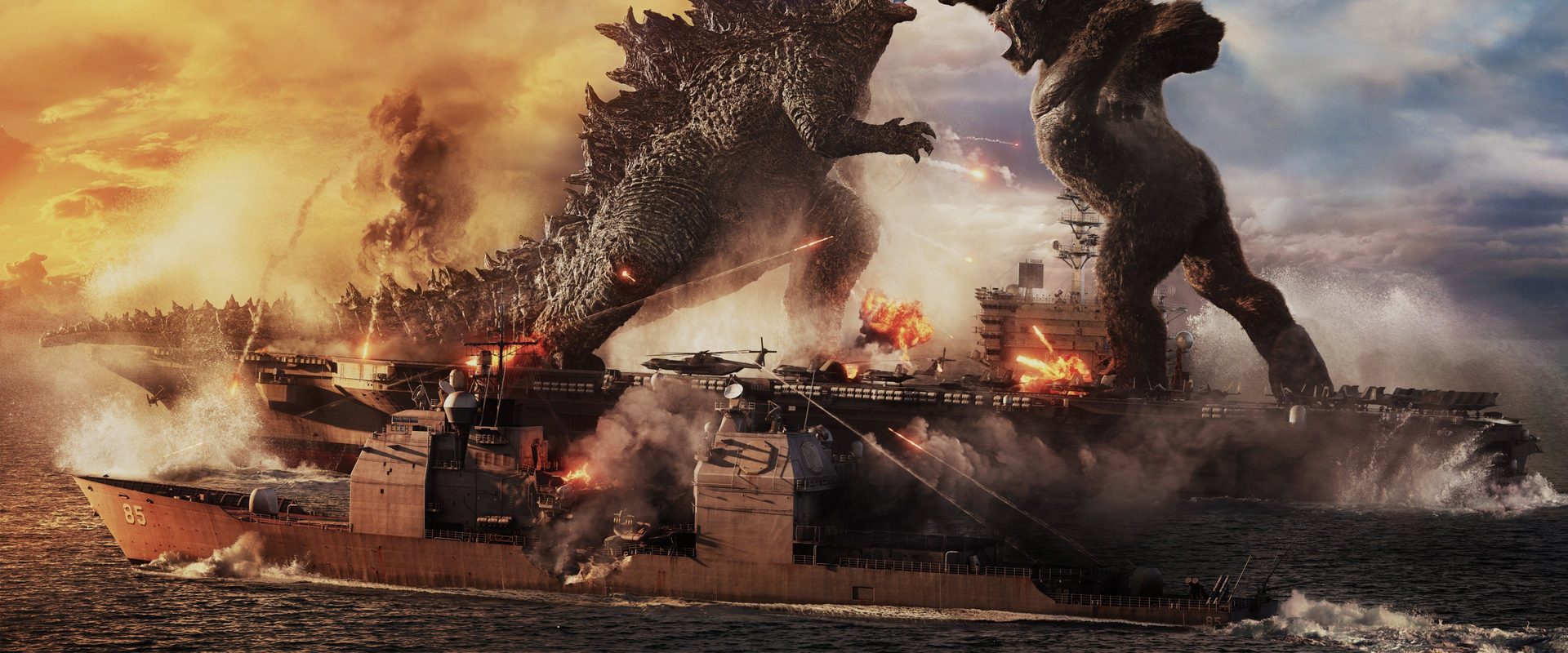 Godzilla vs. Kong background