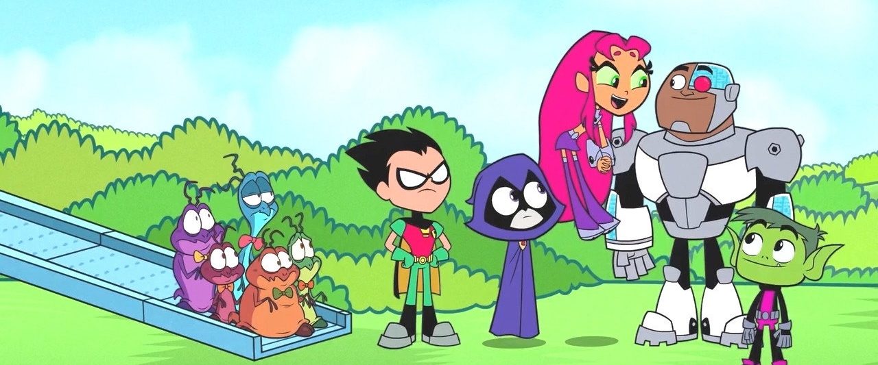 Teen Titans Go! See Space Jam background