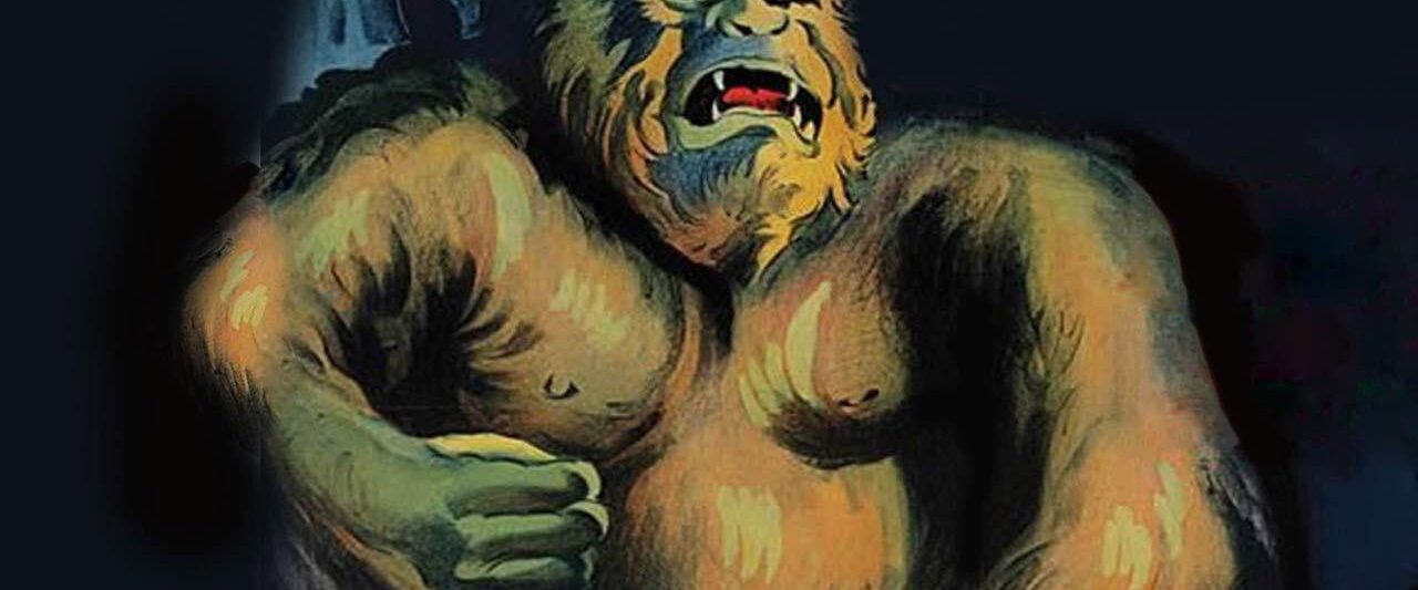 The Monster Walks background