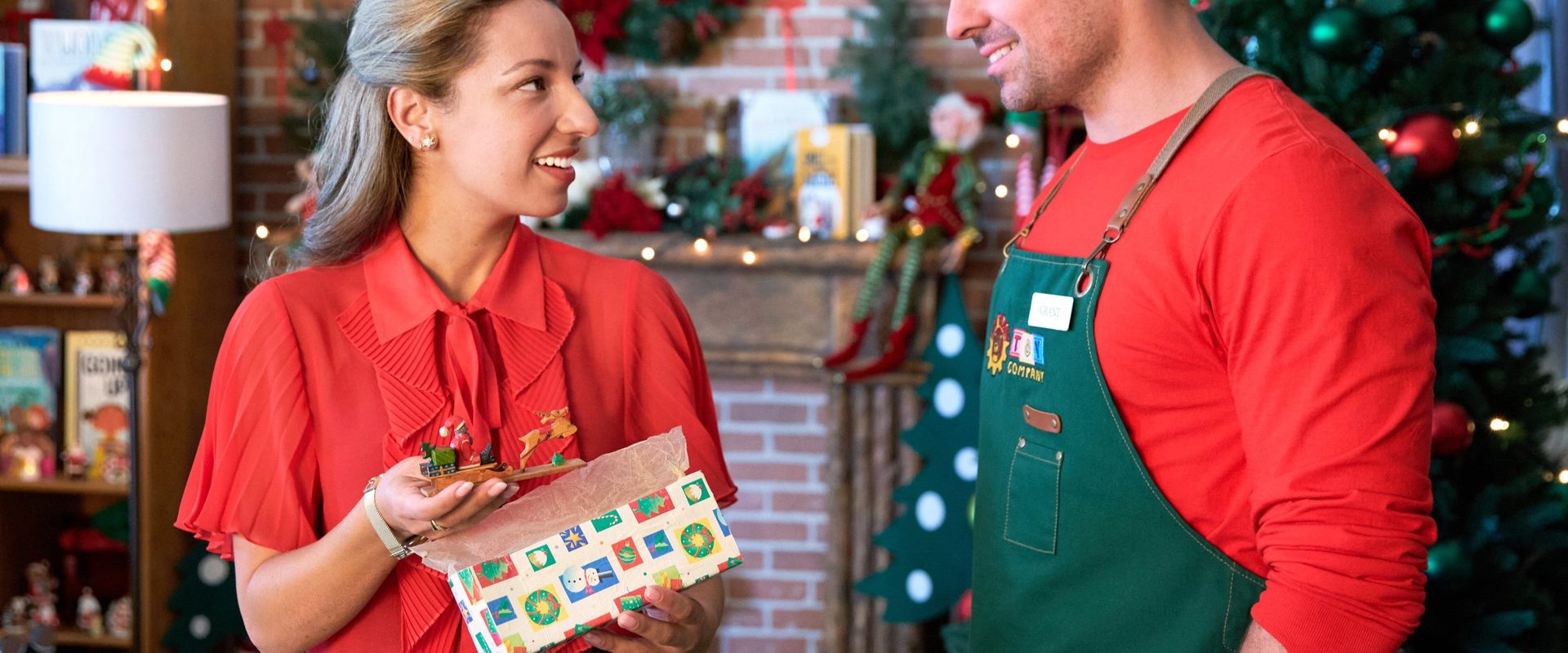Christmas in Toyland background