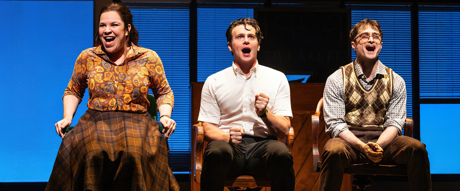 Merrily We Roll Along background