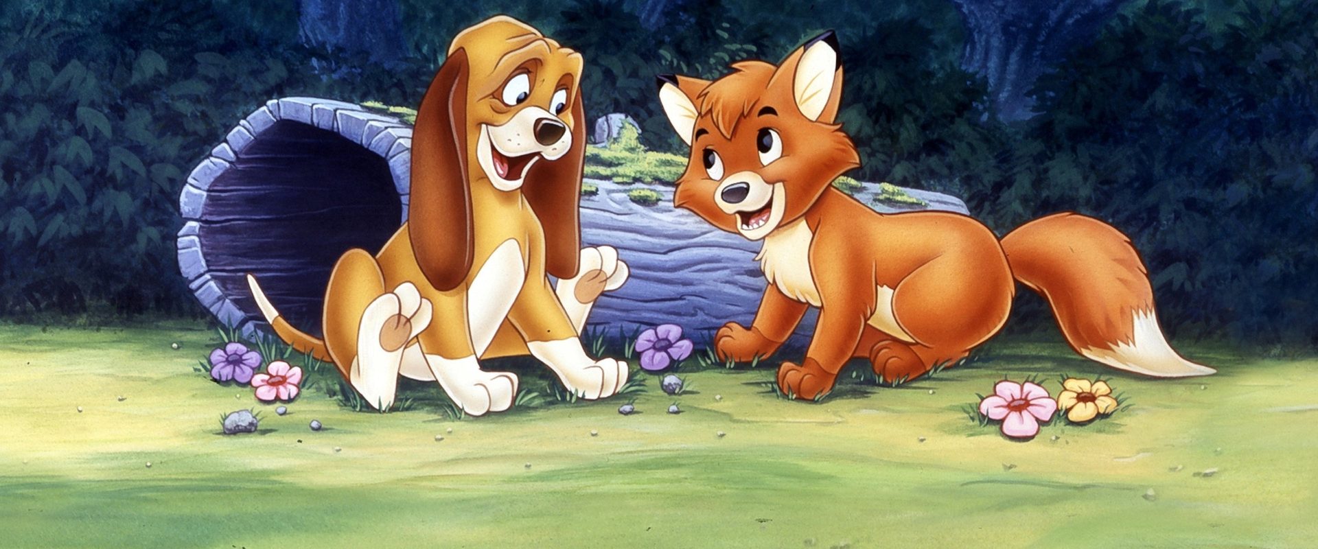 The Fox and the Hound background