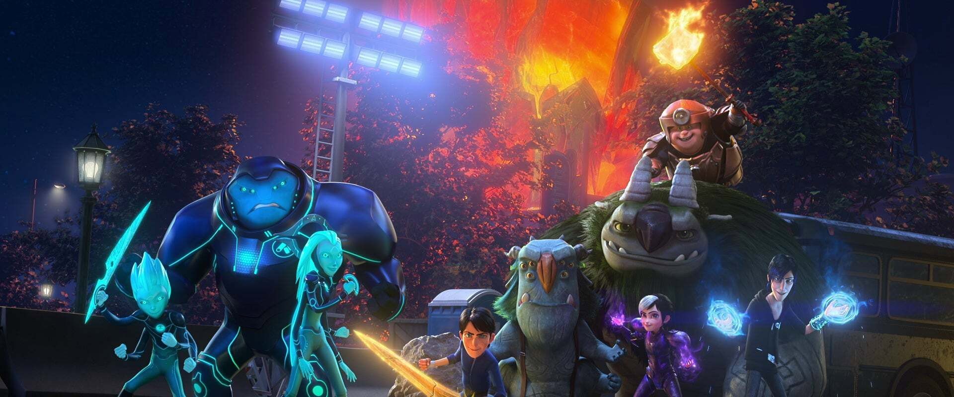 Trollhunters: Rise of the Titans background