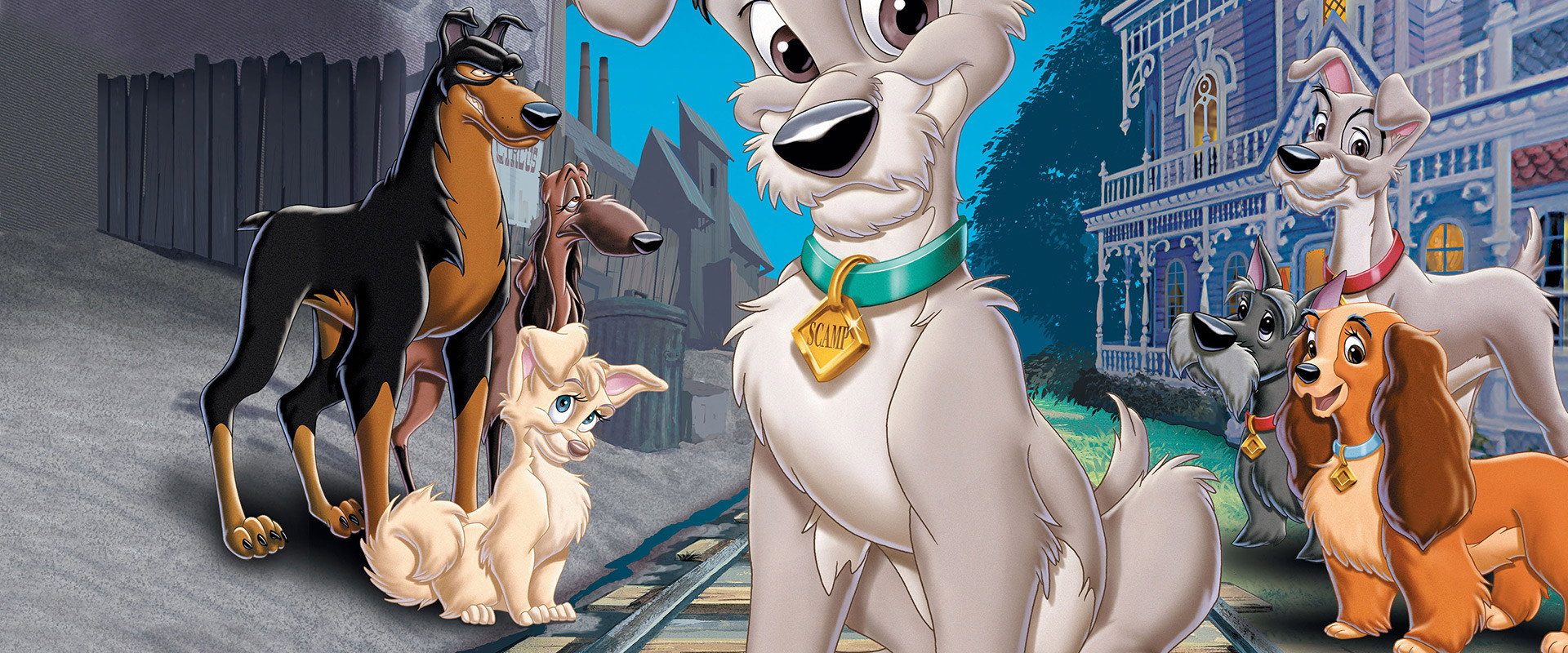 Lady and the Tramp II: Scamp's Adventure background