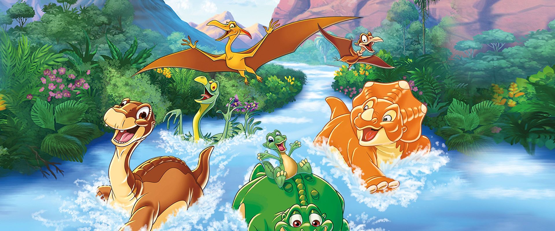 The Land Before Time IX: Journey to Big Water background