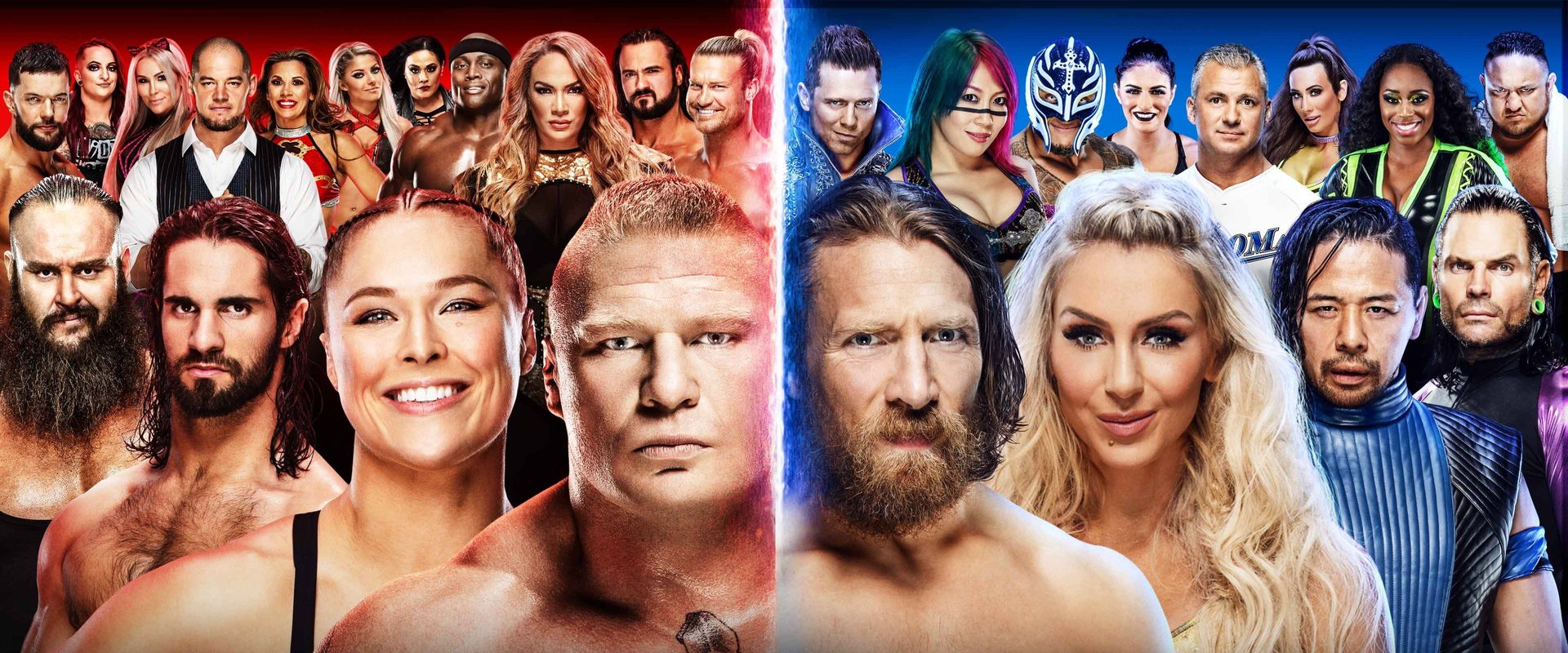 WWE Survivor Series 2018 background