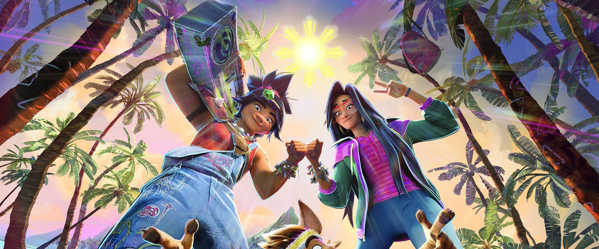 Forgotten Island background