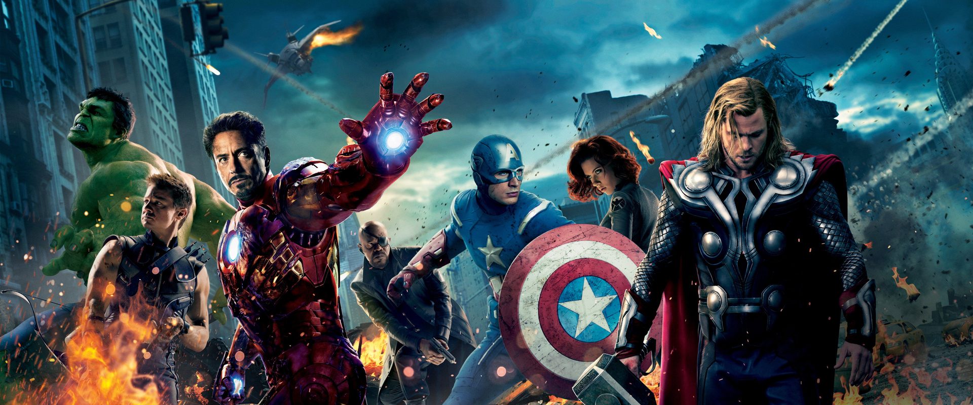 The Avengers background