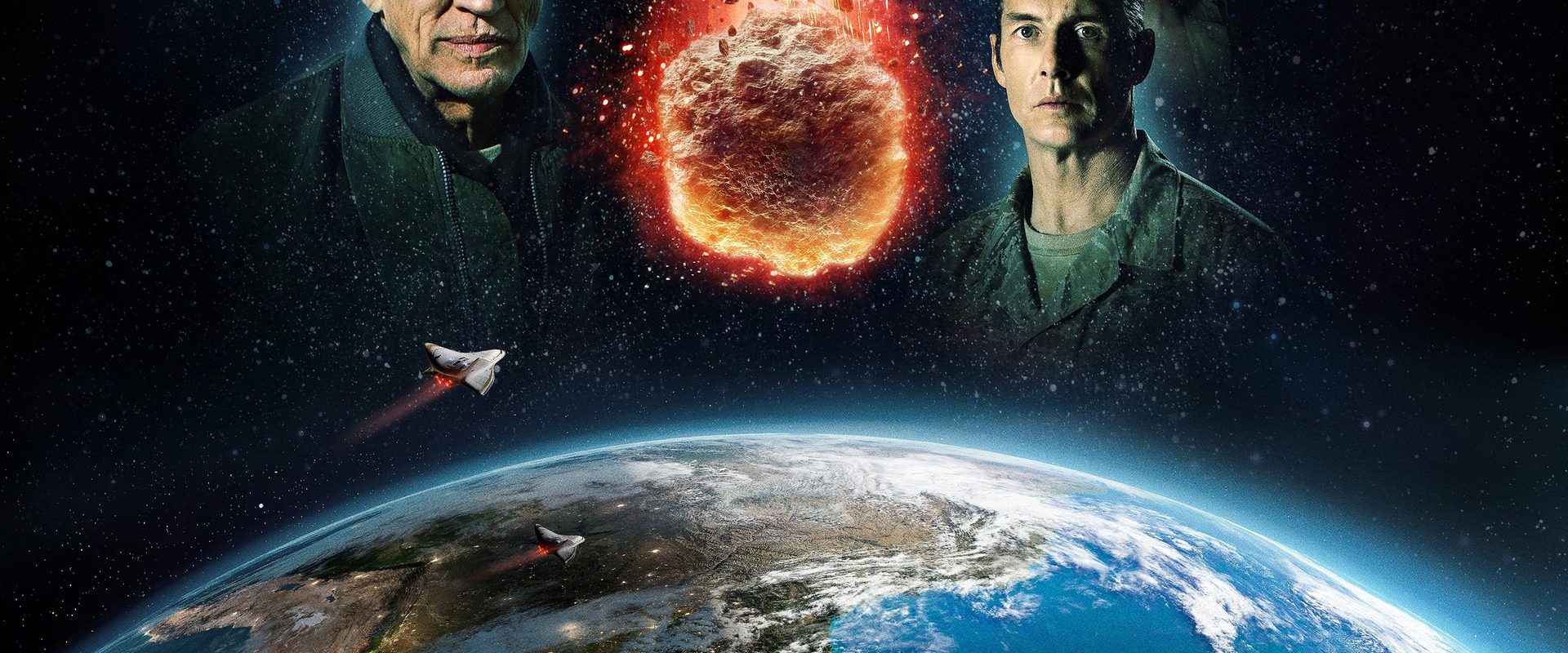 Collision Earth background