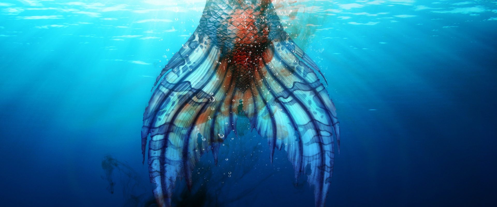 Mermaid Down background