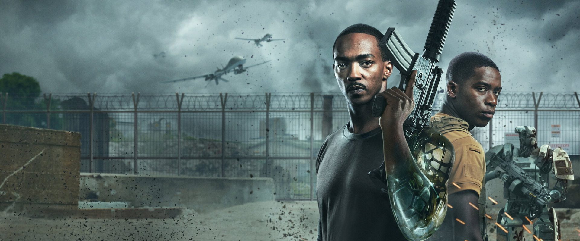 Outside the Wire background