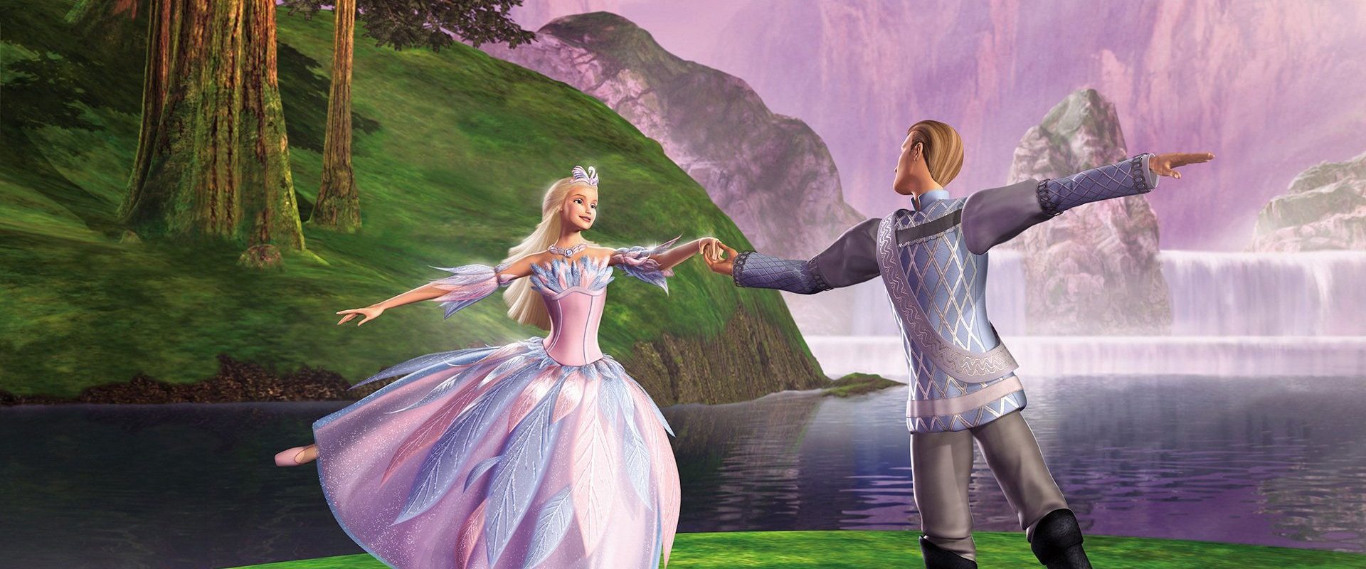 Barbie of Swan Lake background