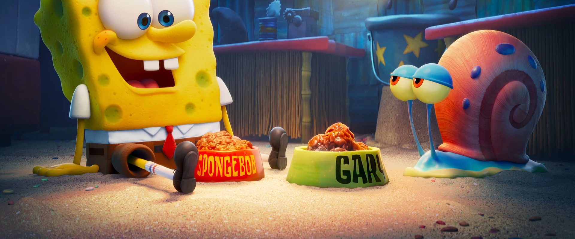 The SpongeBob Movie: Sponge on the Run background