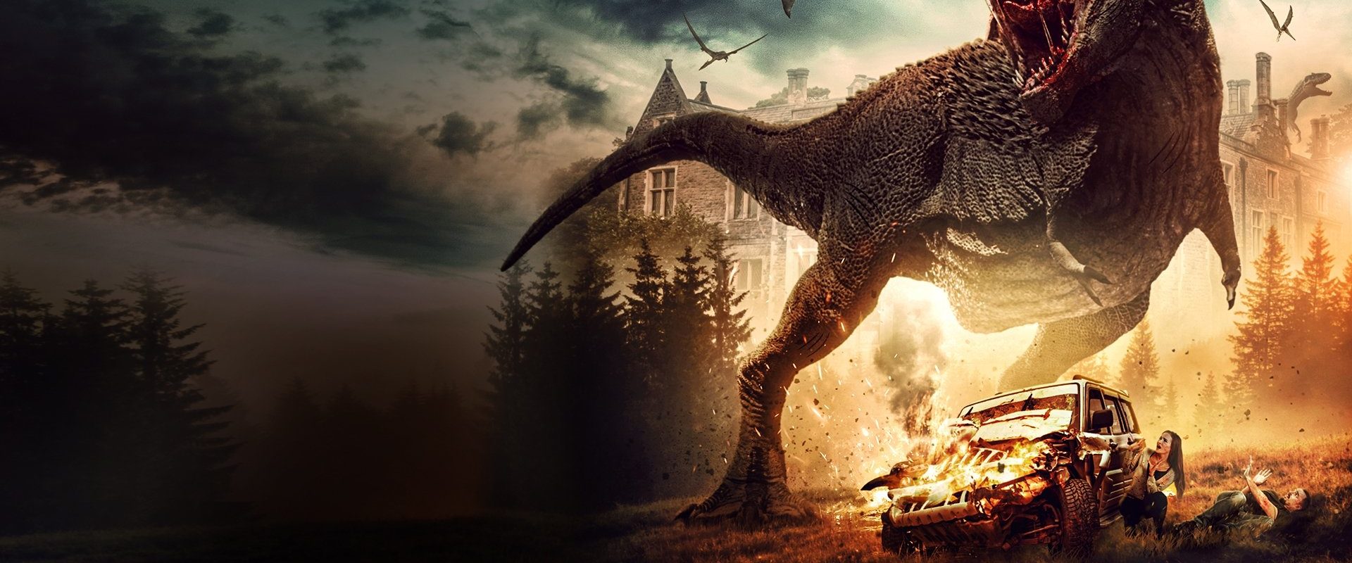 Dinosaur Hotel background