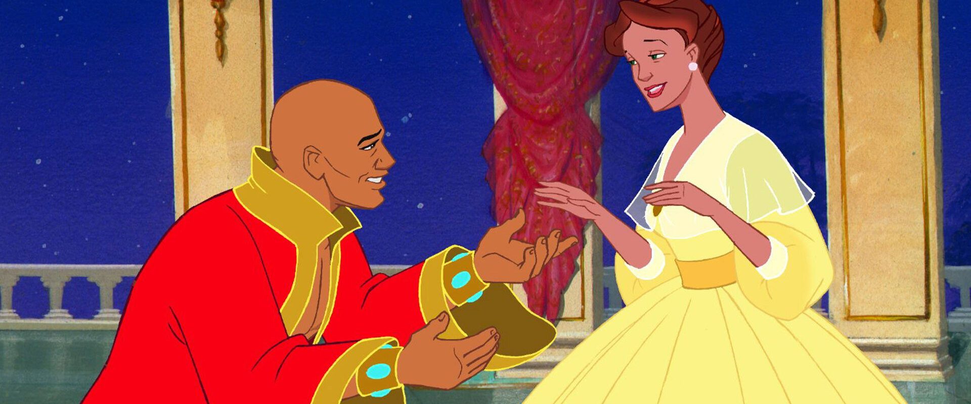 The King and I background