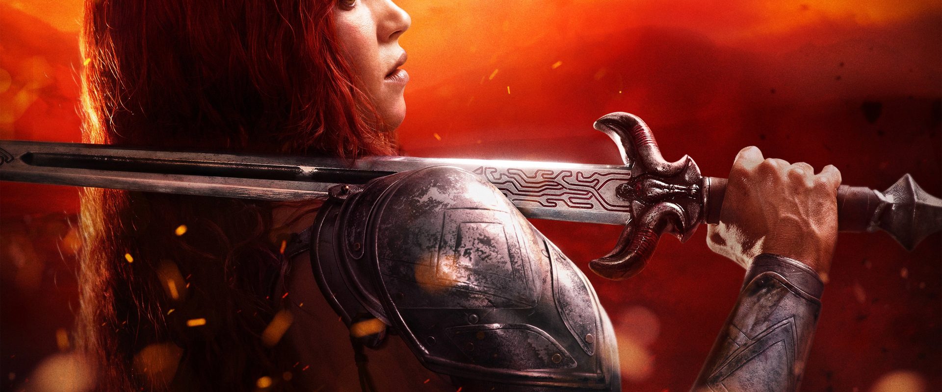Red Sonja background