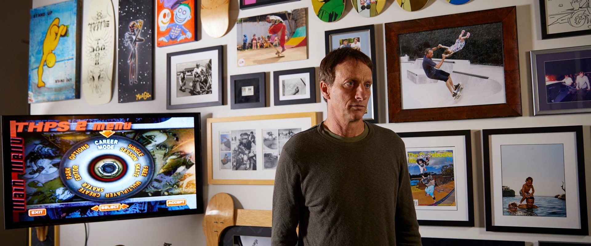 Pretending I'm a Superman: The Tony Hawk Video Game Story background