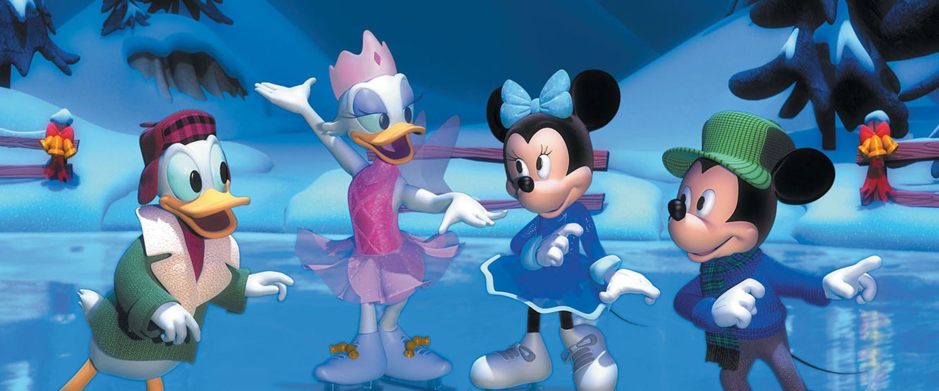 Mickey's Twice Upon a Christmas background