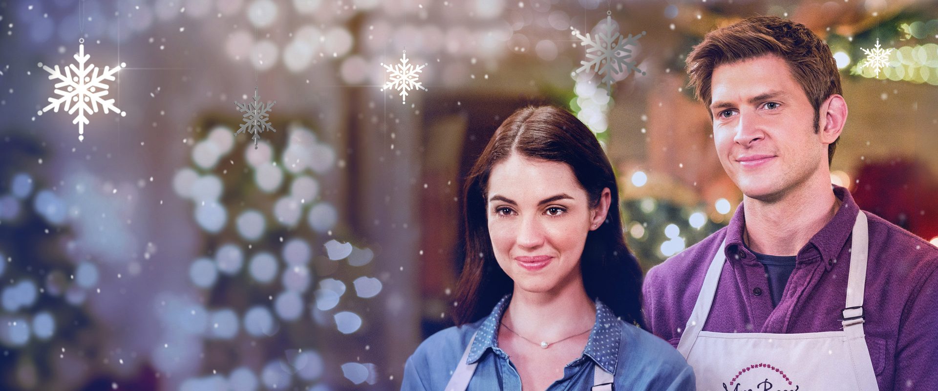 A Sweet Christmas Romance background