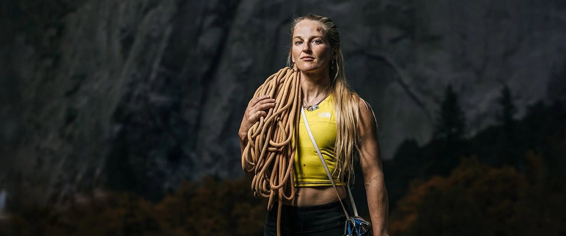 Girl Climber background