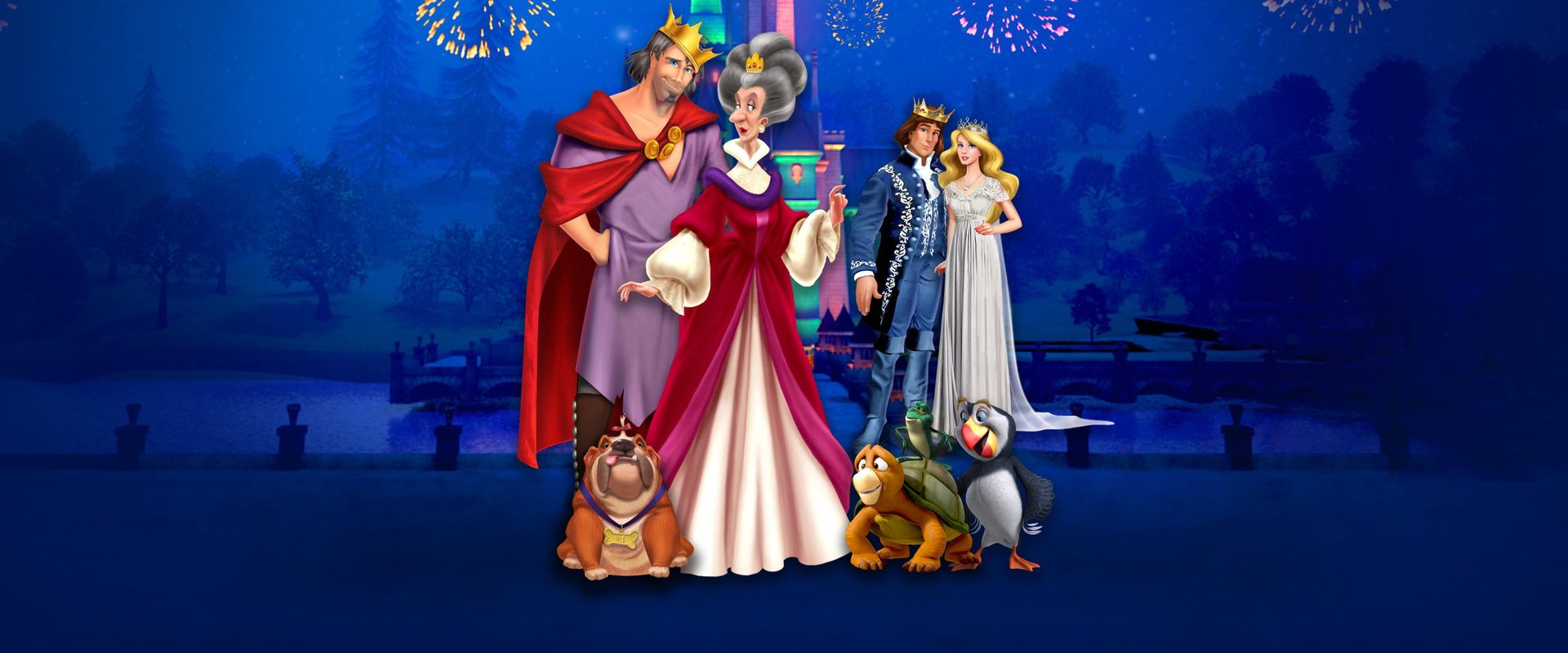 The Swan Princess: A Fairytale Is Born background