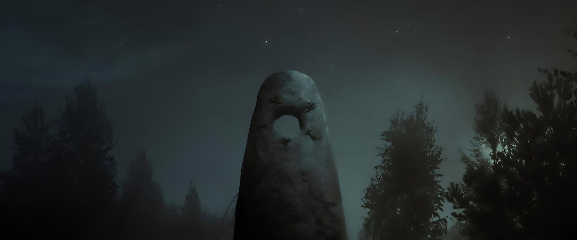 In the Earth background