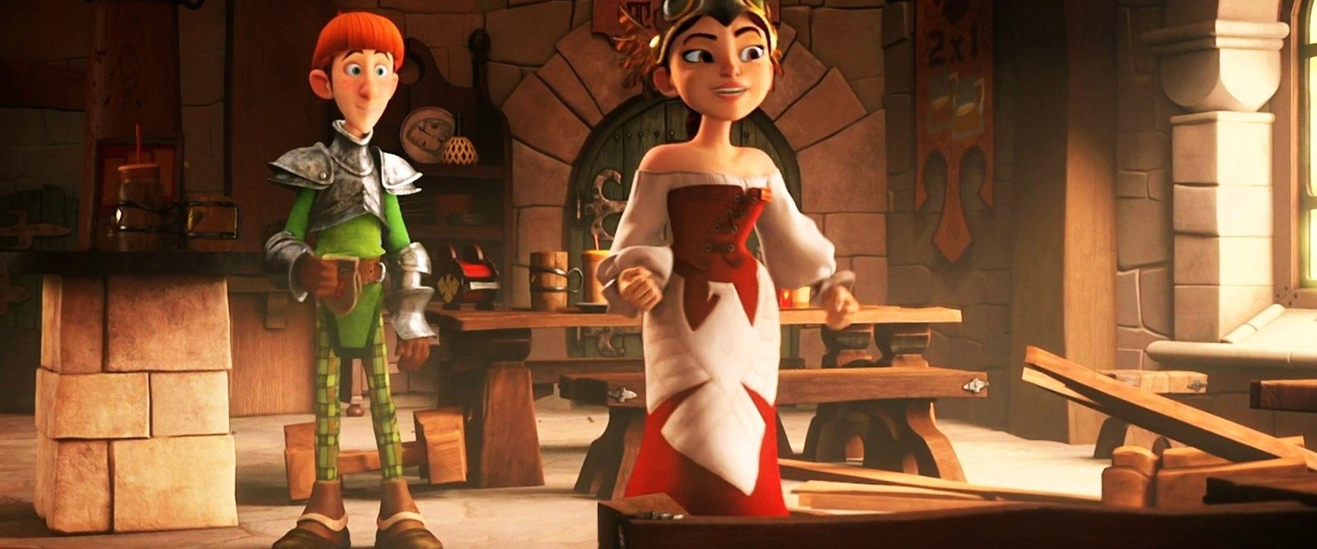 Justin and the Knights of Valour background