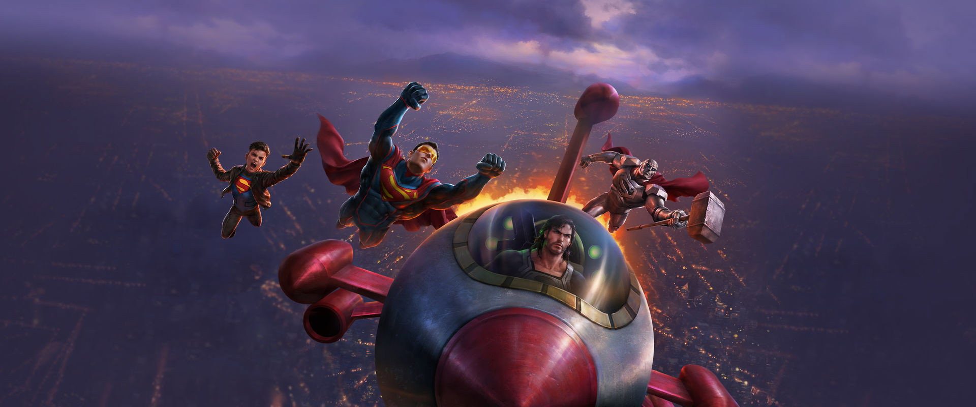 Reign of the Supermen background