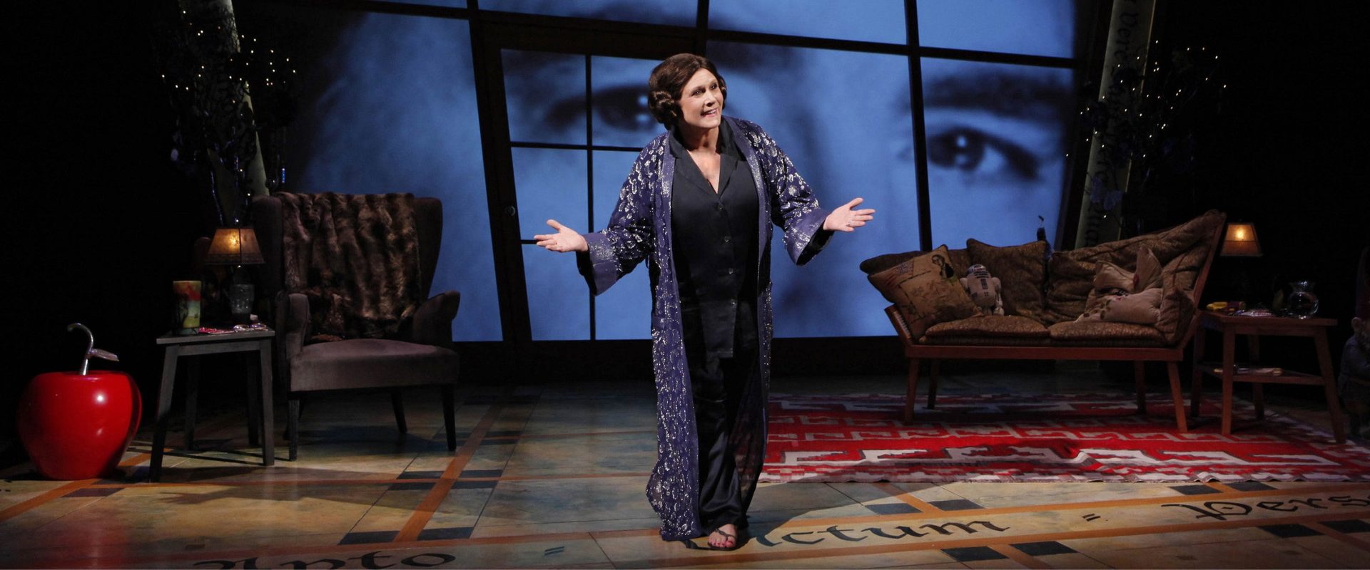 Carrie Fisher: Wishful Drinking background