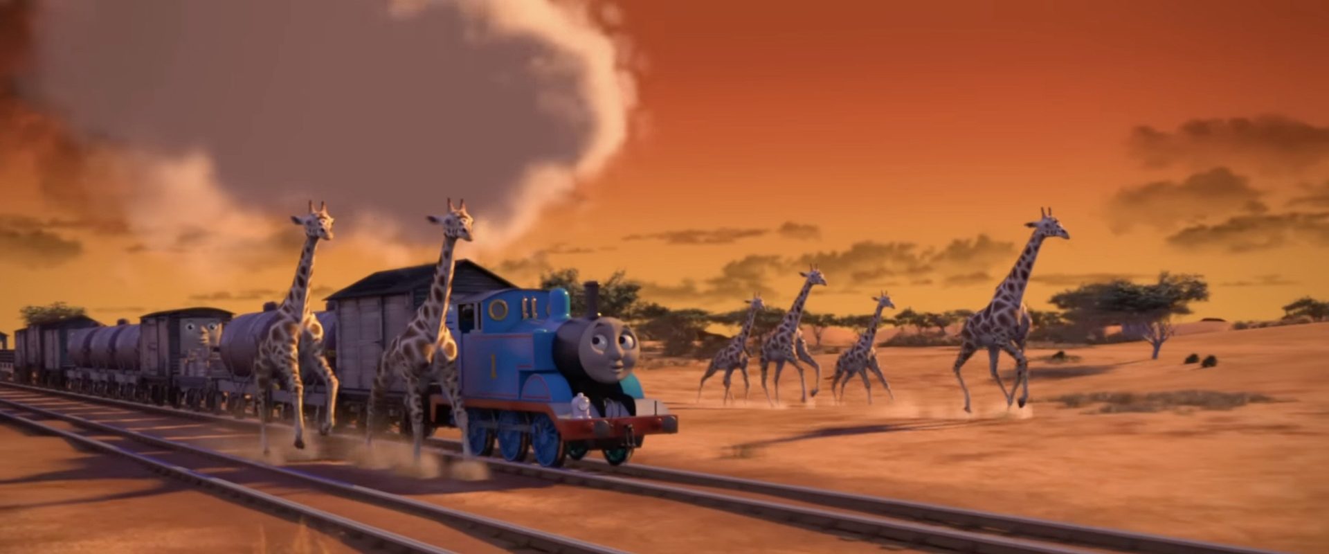 Thomas & Friends: Big World! Big Adventures! The Movie background