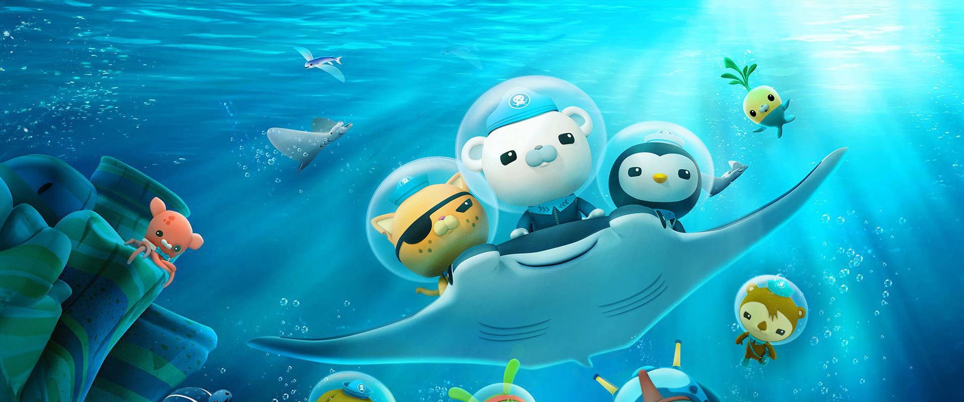 Octonauts & the Ring of Fire background