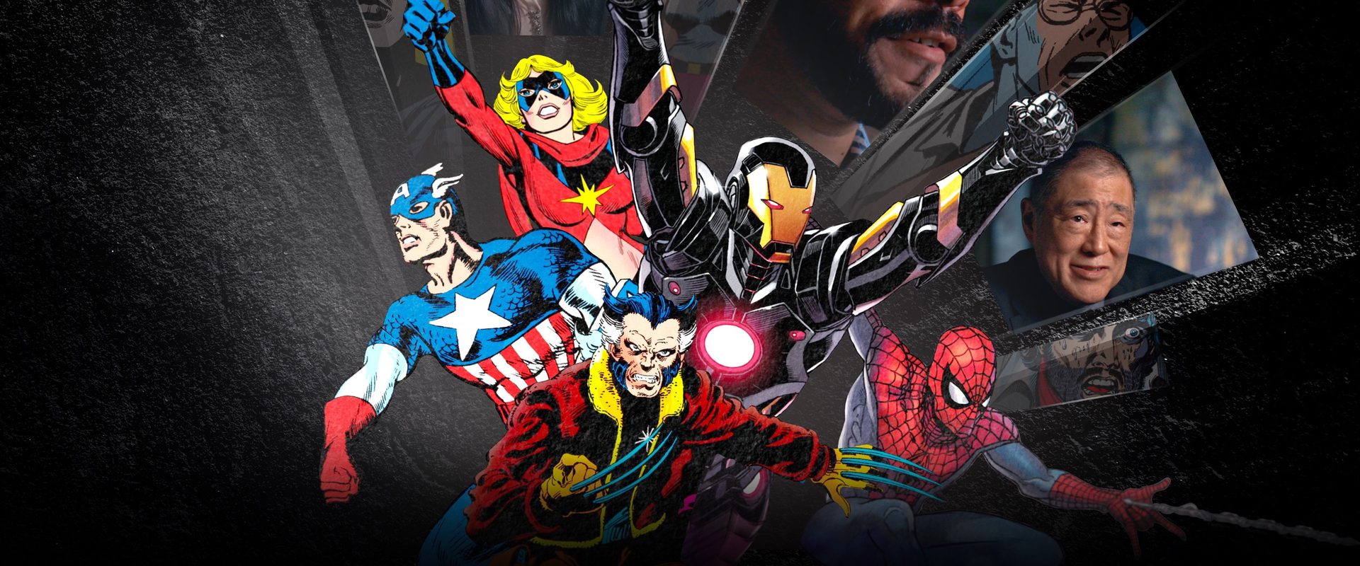 Marvel's Behind the Mask background
