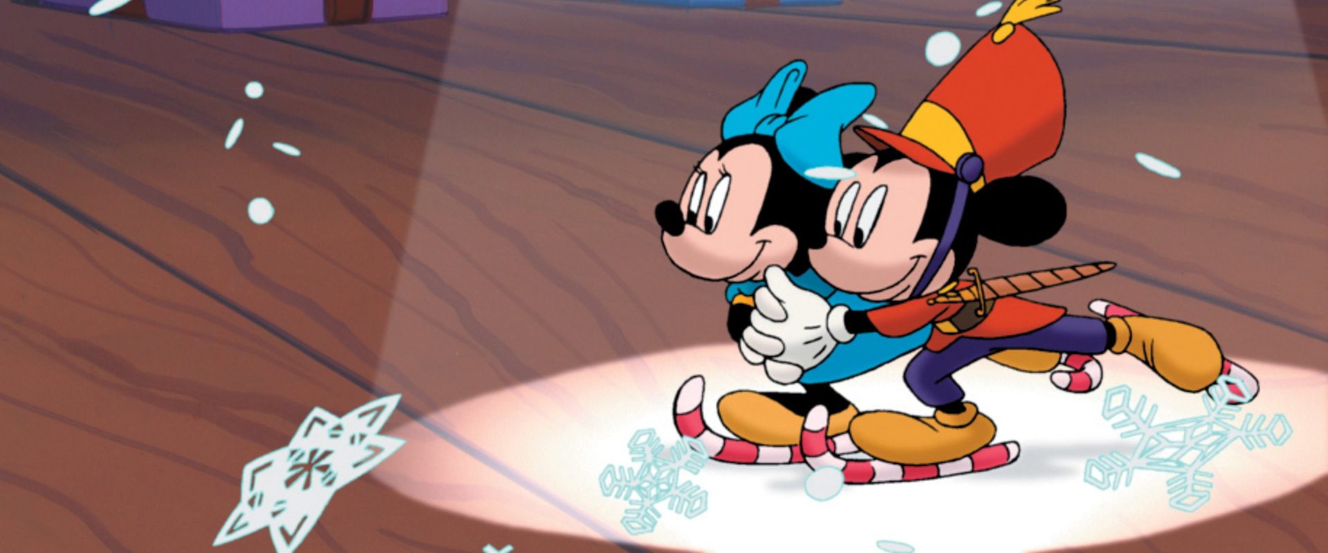Mickey's Magical Christmas: Snowed in at the House of Mouse background