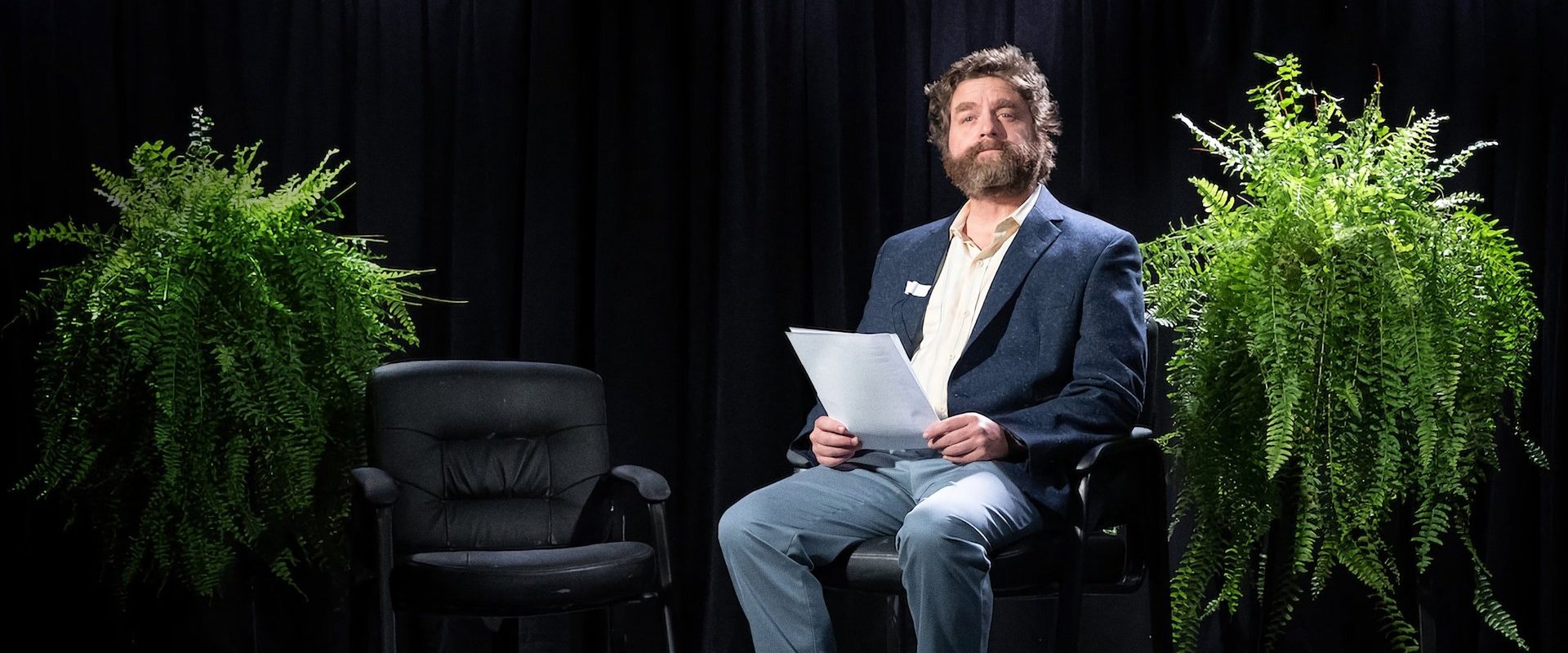 Between Two Ferns: The Movie background