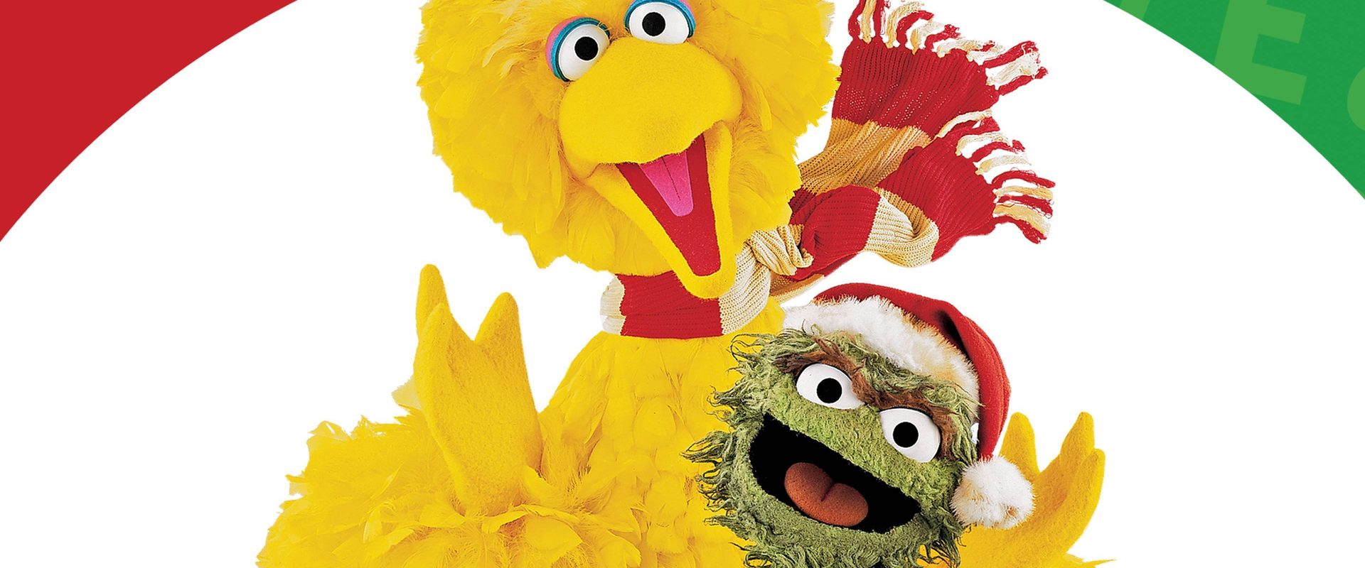 Christmas Eve on Sesame Street background