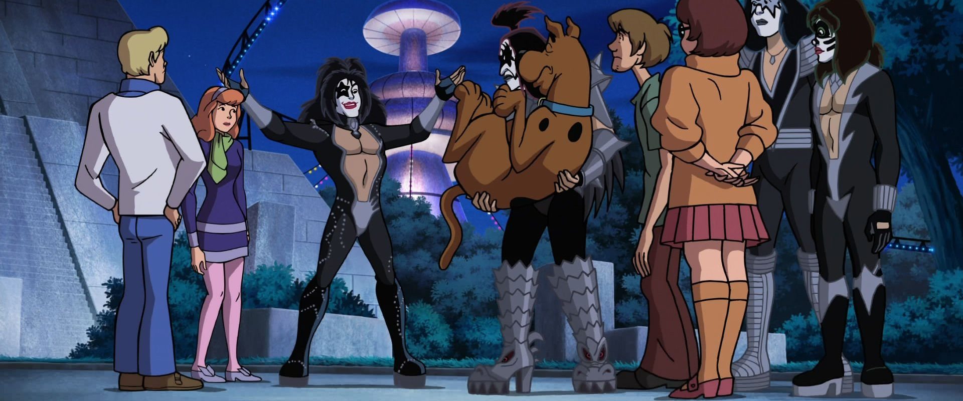 Scooby-Doo! and KISS: Rock and Roll Mystery background